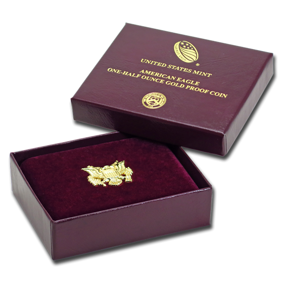 OGP Box & COA - 2019 1/2 oz Proof Gold American Eagle OGP Box & COA - 2019 1/2 oz Proof Gold American Eagle